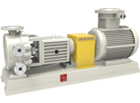 THB(G)F fluorine lined heating(high-temperature) centrifugal pump